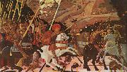 Paolo Ucello Niccolo Mauruzi da Tolentino at The Battle of San Romano oil on canvas